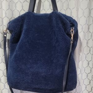 Elegant Navy Blue Tote Bag